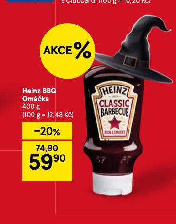 HEINZ BBQ OMÁČKA