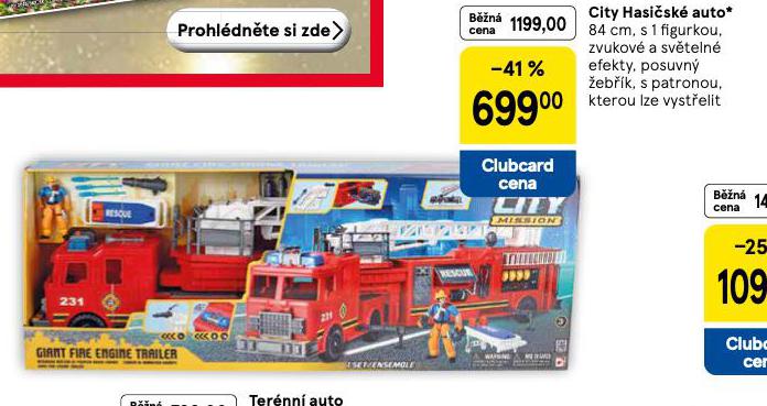 CITA HASIČSKÉ AUTO