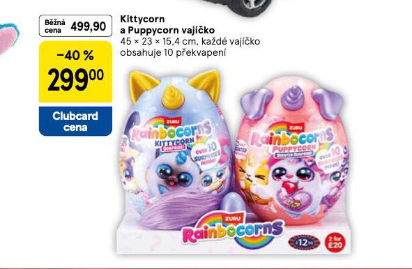 KITTYCORN A PUPPYCORN VAJKO