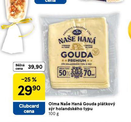 OLMA NAE HAN GOUDA PLTKOV SR HOLANDSKHO TYPU