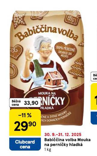 MOUKA NA PERNÍČKY HLADKÁ