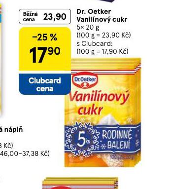 DR. OETKER VANILINOVÝ CUKR
