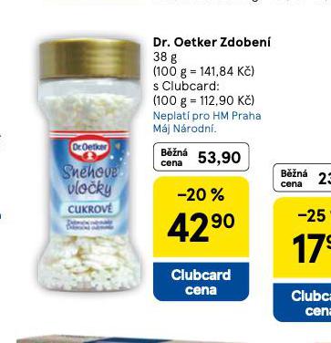 DR. OETEKER ZDOBENÍ