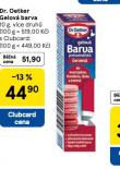 DR OETKER GELOVÁ BARVA