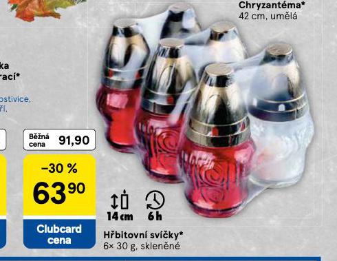HŘBITOVNÍ SVÍČKY