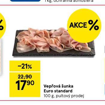 VEPŘOVÁ ŠUNKA EURO STANDARD