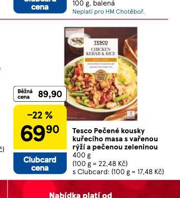 PEČENÉ KOUSKY KUŘECÍHO MASA S VAŘENOU RÝŽÍ A PEČENOU ZELENINOU