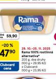 RAMA 100% ROSTLINNÁ ALTERNATIVA