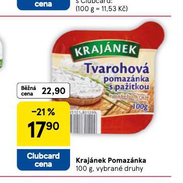 KRAJÁNEK POMAZÁNKA