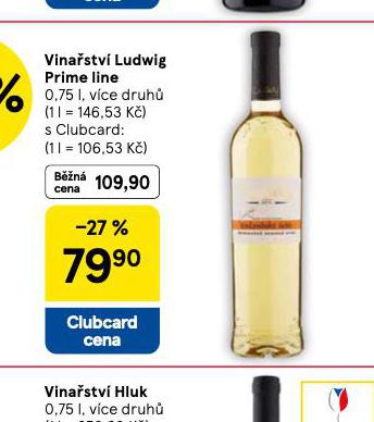 VINAŘSTVÍ LUDWIG PRIME LINE