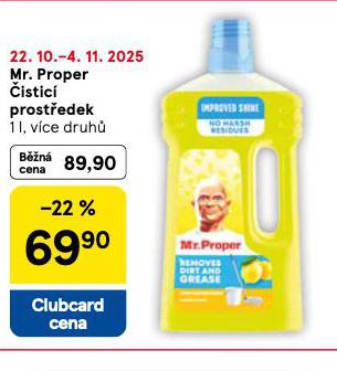MR. PROPER ČISTÍCÍ PROSTŘEDEK