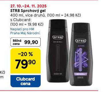 STR8 SPRCHOVÝ GEL