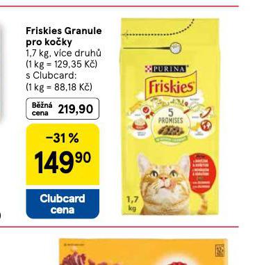 FRISKIES GRANULE PRO KOČKY
