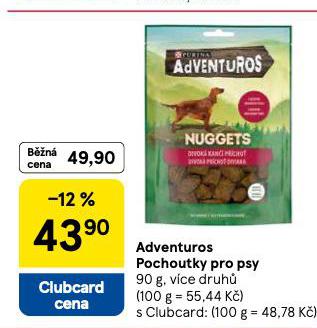 ADVENTUROS POCHOUTKY PRO PSY