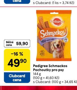 PEDIGREE SCHMACKOS POCHOUTKY PRO PSY