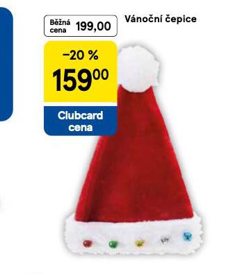 VÁNOČNÍ ČEPICE
