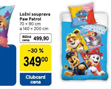 LOŽNÍ SOUPRAVA PAW PATROL
