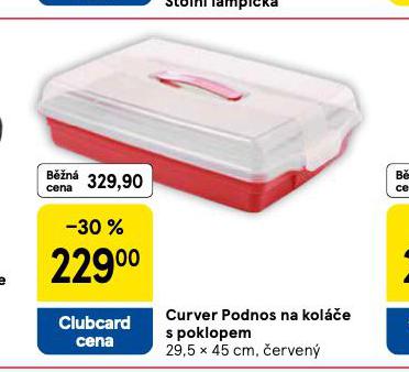 PODNOS NA KOLÁČE S POKLOPEM