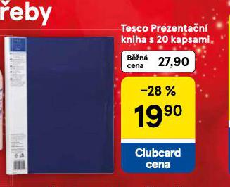 PREZENTAČNÍ KRNIHA S 20 KAPSAMI