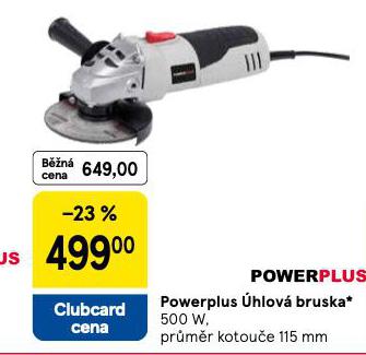 POWERPLUS ÚHLOVÁ BRUSKA