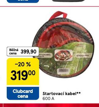 STARTOVACÍ KABEL 600 A