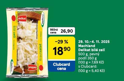 MACHLAND DELIKAT BÍLÉ ZELÍ