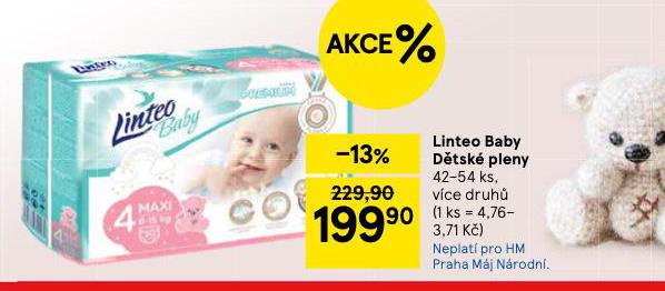 LINTEO BABY DĚTSKÉ PLENY