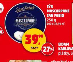 SÝR MASCARPONE SAN FABIO