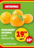 MANDARINKY SATSUMAS