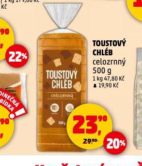TOUSTOVÝ CHLÉB