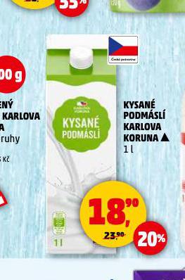 KYSANÉ PODMÁSLÍ KARLOVA KORUNA