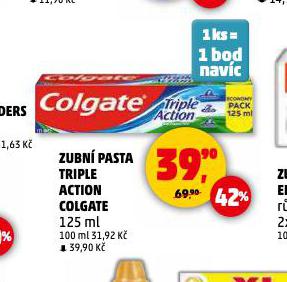 COLGATE ZUBNÍ PASTA