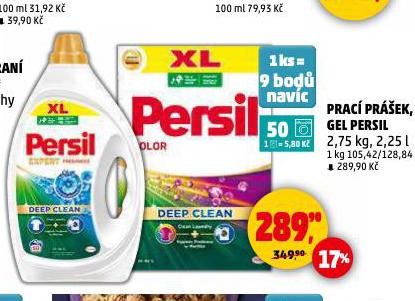 PERSIL PRACÍ PRÁŠEK
