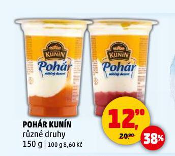 POHÁR KUNÍN