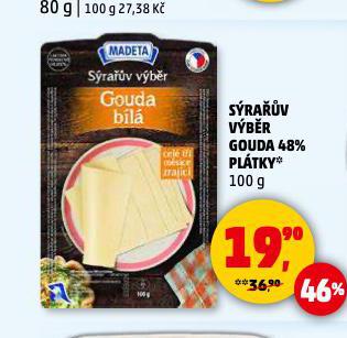 SÝRAŘŮV VÝBĚR GOUDA 48%