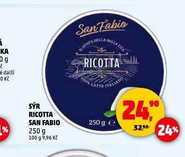 SÝR RICOTTA SAN FABIO