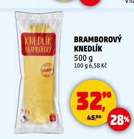 BRAMBOROVÝ KNEDLÍK