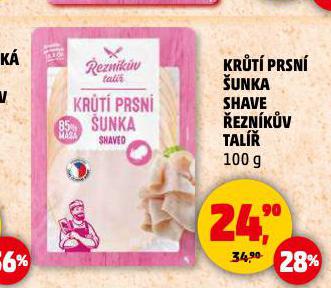 KRŮTÍ PRSNÍ ŠUNKA SHAVE