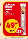 SALÁM FUET CATALAN SANCHO