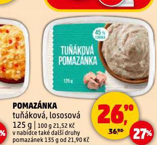 POMAZÁNKA TUŇÁKOVÁ