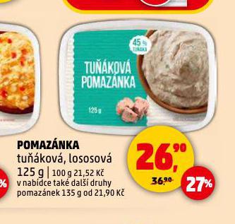 POMAZÁNKA LOSOSOVÁ