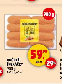 DRŮBEŽÍ ŠPEKÁČKY