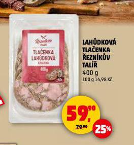 LAHŮDKOVÁ TLAČENKA