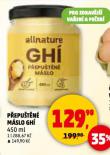 GHÍ PŘEPUŠTĚNÉ MÁSLO