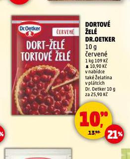 DR. OETKER DORTOVÉ ŽELÉ