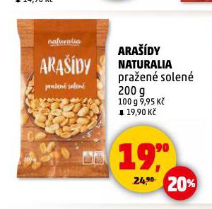 ARAŠÍDY NATURALIA