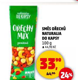 SMĚS OŘECHŮ NATURALIA