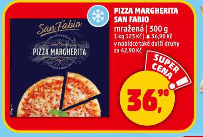PIZZA MARGHERITA SAN FABIO