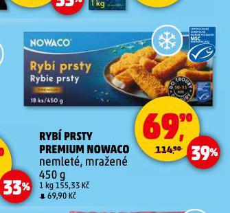 RYBÍ PRSTY PREMIUM NOWACO