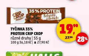 TYČINKA 35% PROTEIN CRIP CROP